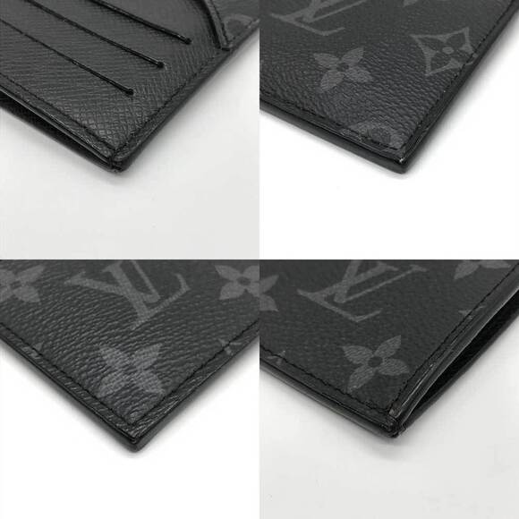 LOUIS VUITTON Black Monogram Card Holder - Picture 3 of 4